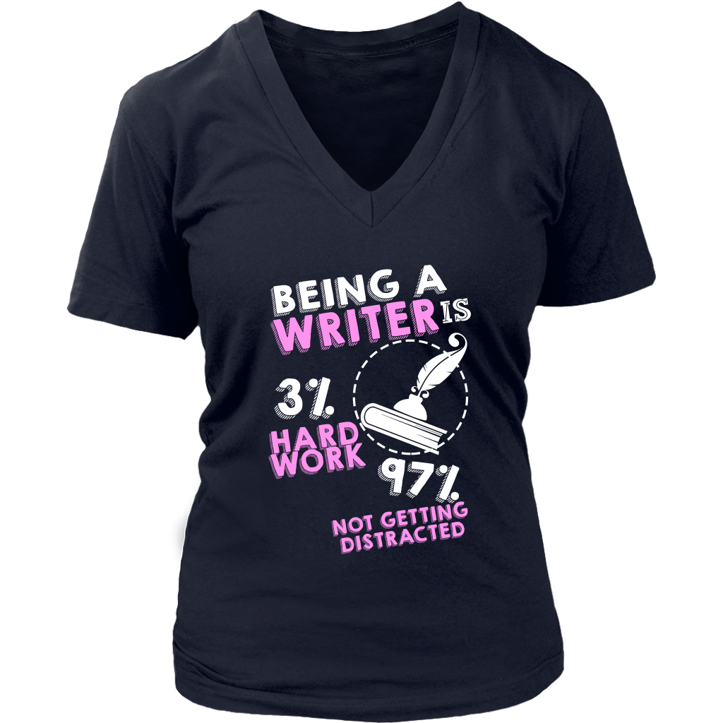 Being A Writer Is 3% Hard Work And 97% Not Getting Distracted