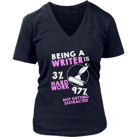 Being A Writer Is 3% Hard Work And 97% Not Getting Distracted