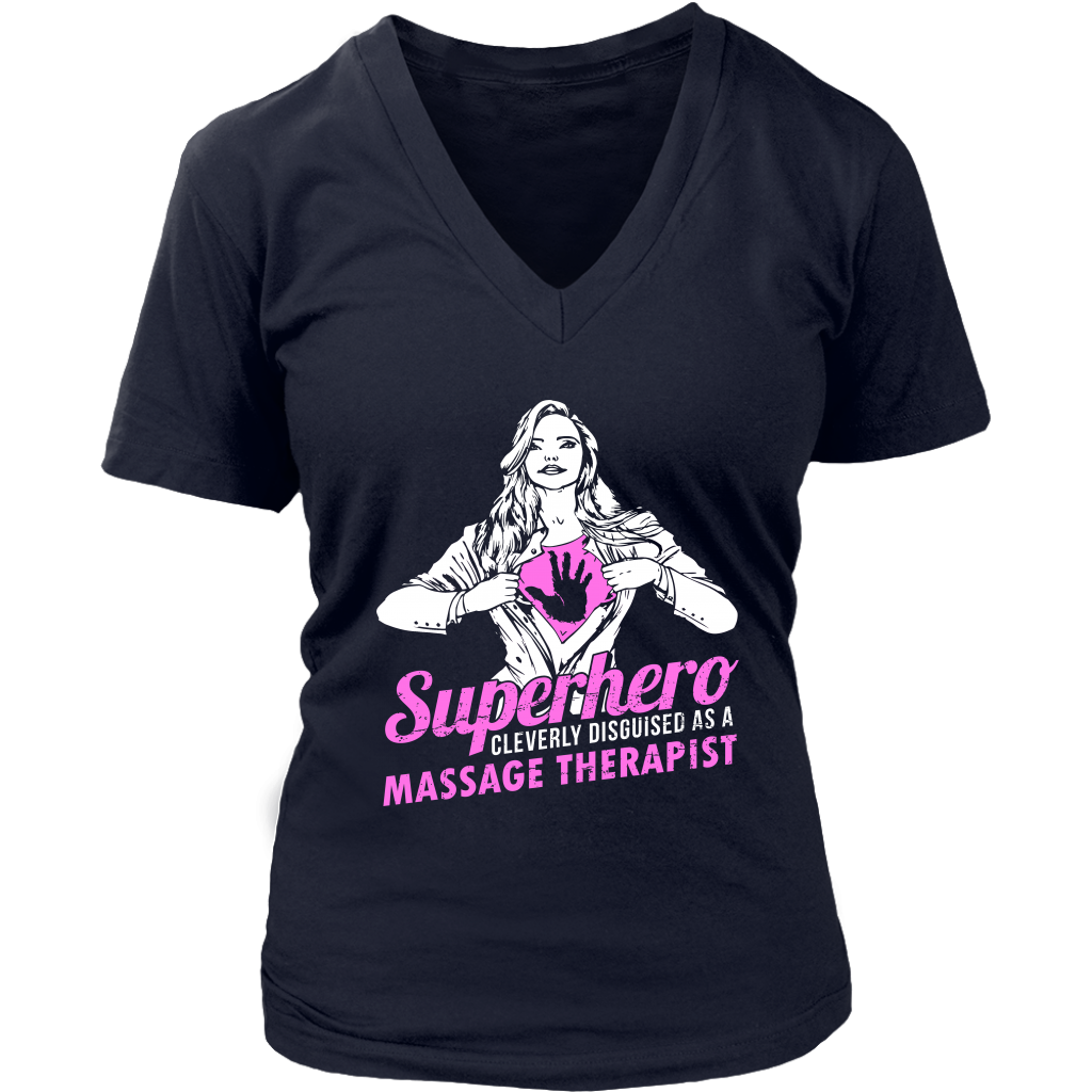 Superhero Cleverly Disguised As A Massage Therapist