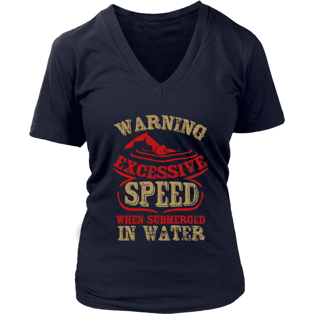 Warning Excessive Speed When Submerged In Water