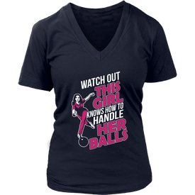 Watch Out This Girl Knows How To Handle Her Balls