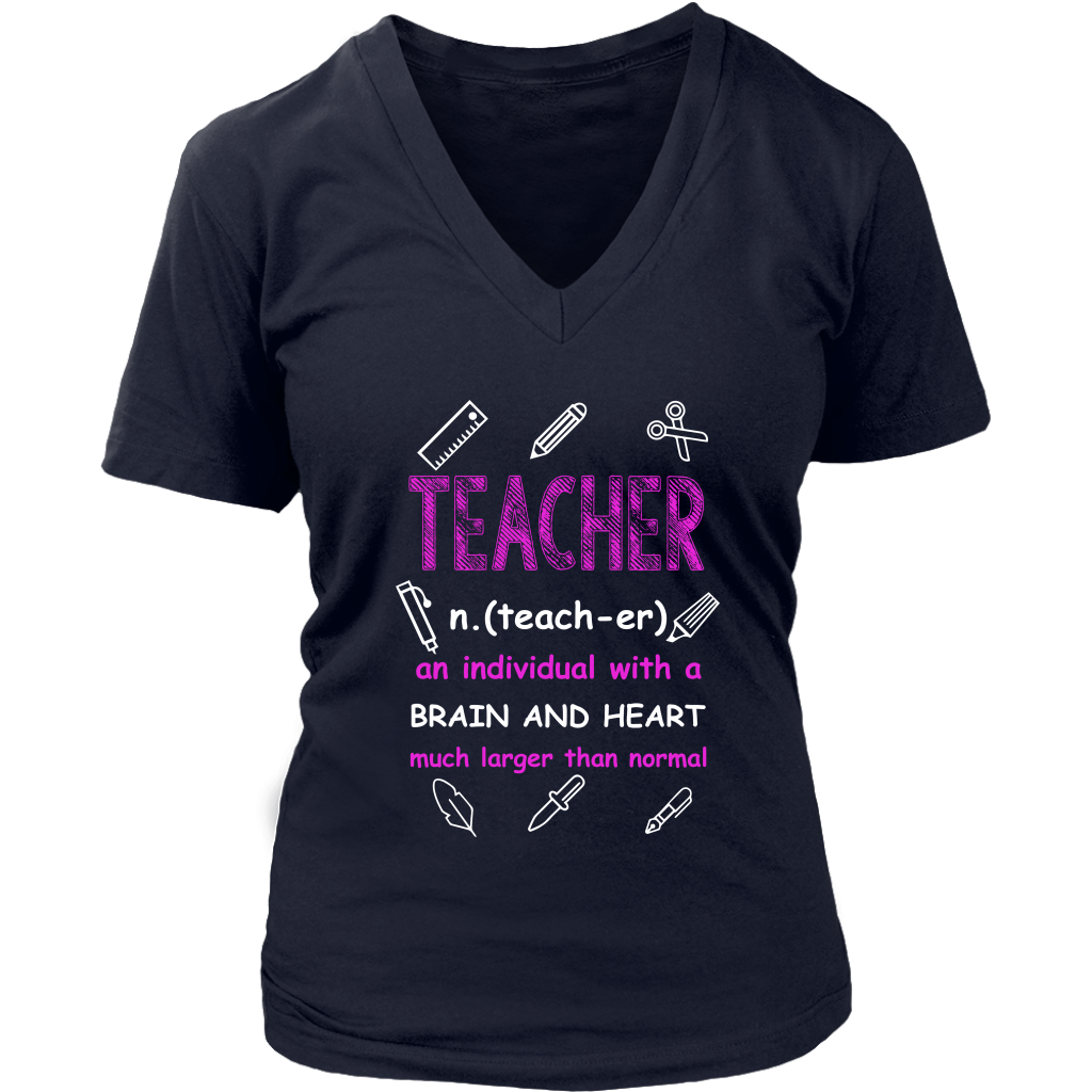 Teacher An Individual With A Brain And Heart Much Larger Than Normal