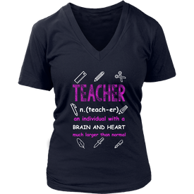 Teacher An Individual With A Brain And Heart Much Larger Than Normal