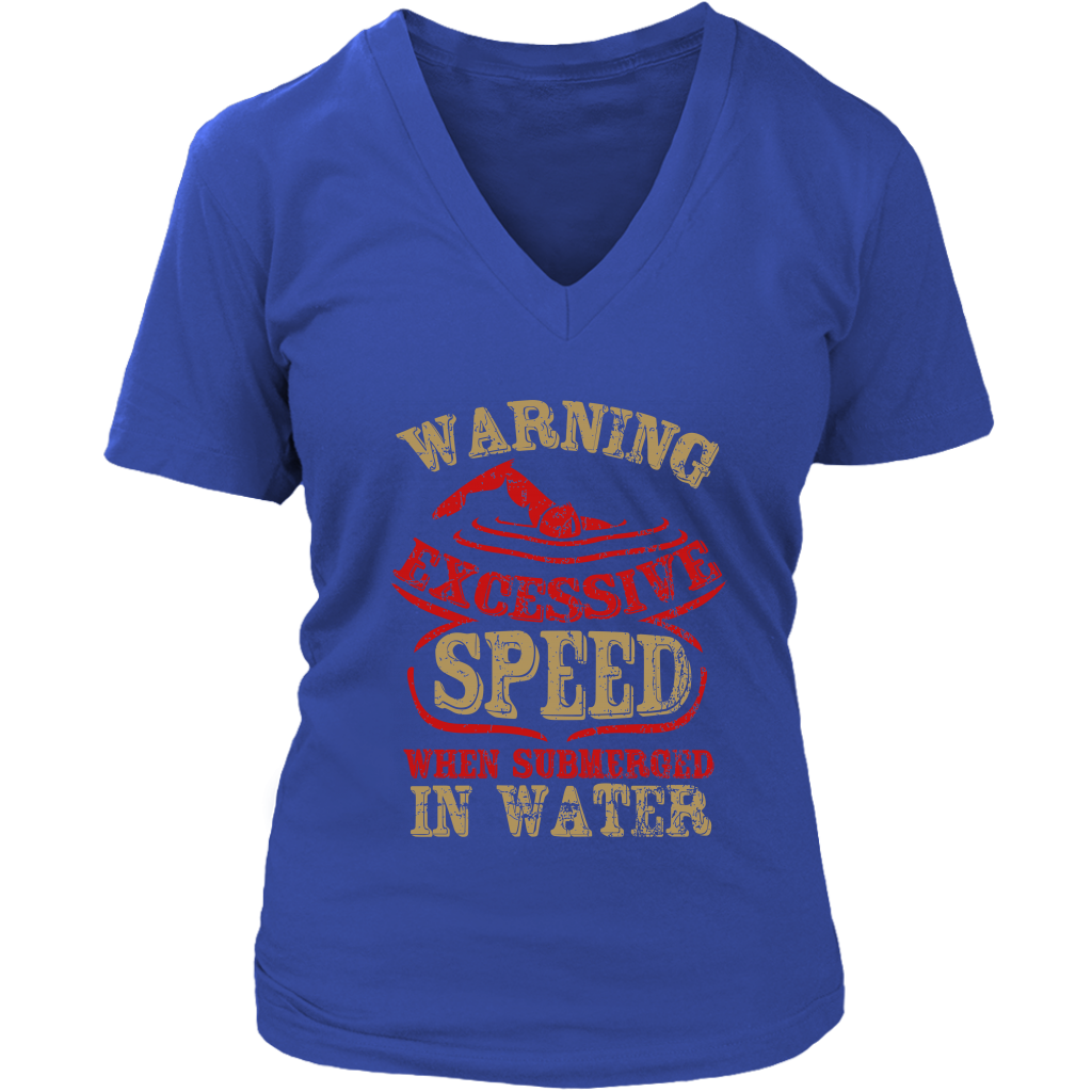 Warning Excessive Speed When Submerged In Water