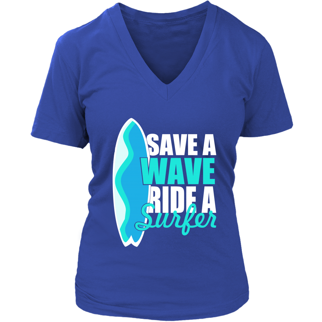 Save A Wave Ride A Surfer