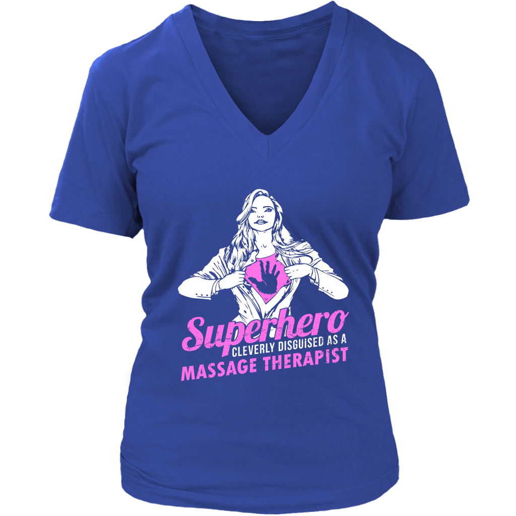 Superhero Cleverly Disguised As A Massage Therapist