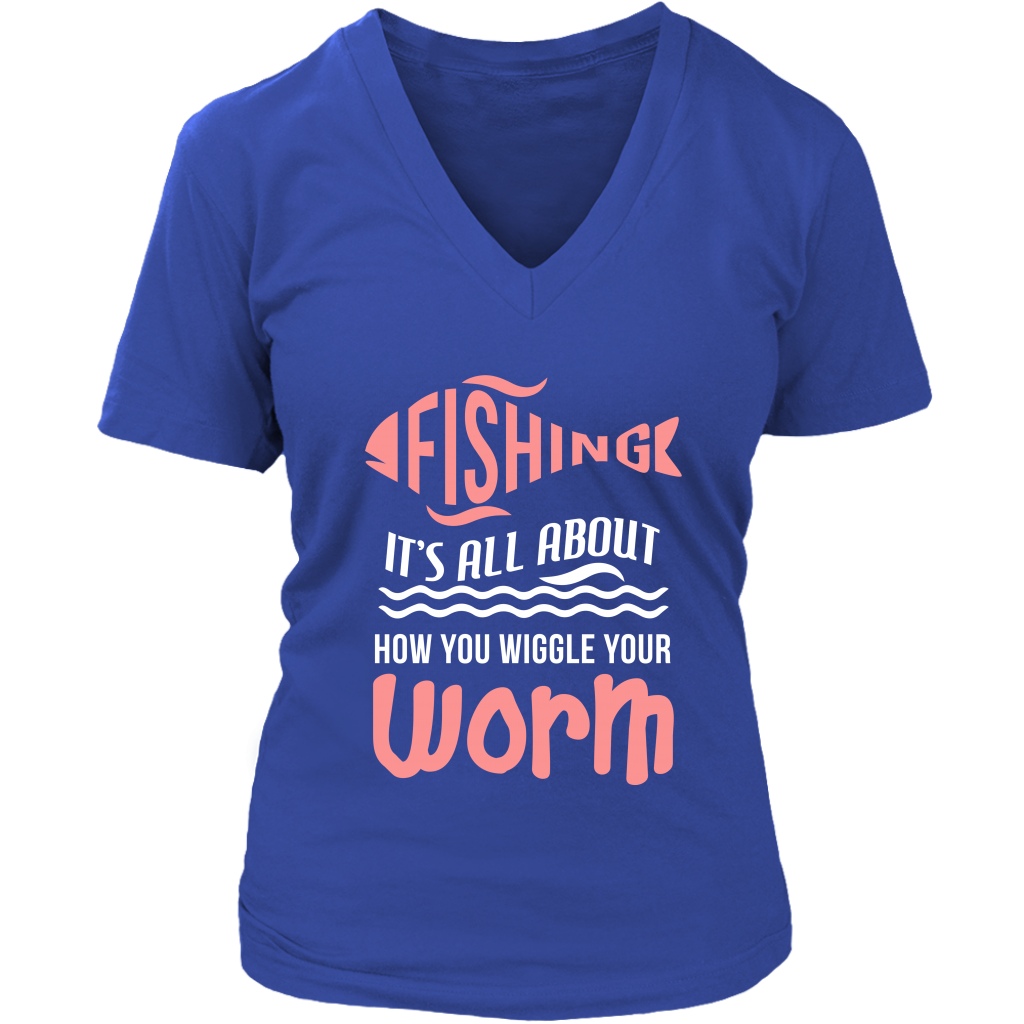 Fishing It's All About How You Wiggle Your Worm