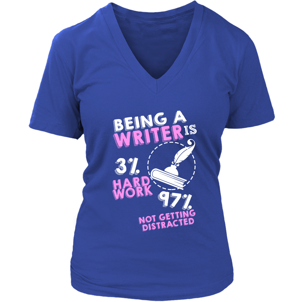 Being A Writer Is 3% Hard Work And 97% Not Getting Distracted
