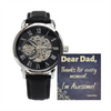 Dear Dad, Thanks For Every Moment... I'm Awesome! - Love You - (Luxury Men's Watch)