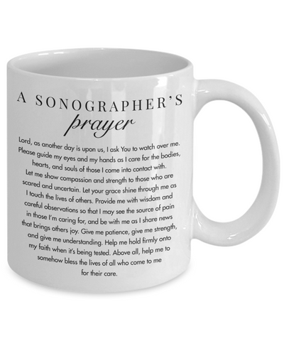 Image of A Sonographer's Prayer 11oz/15oz