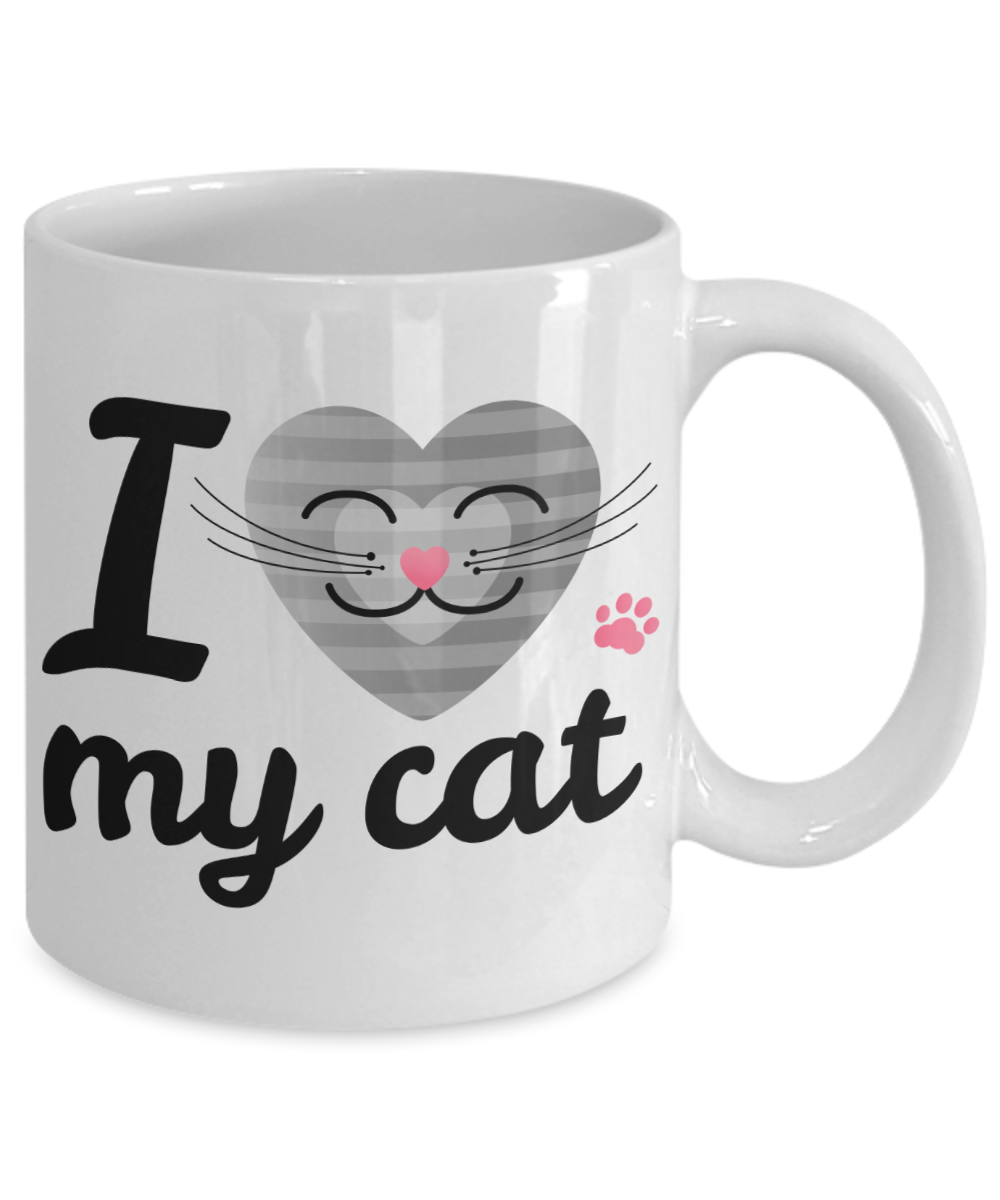 I Love My Cat , Mug