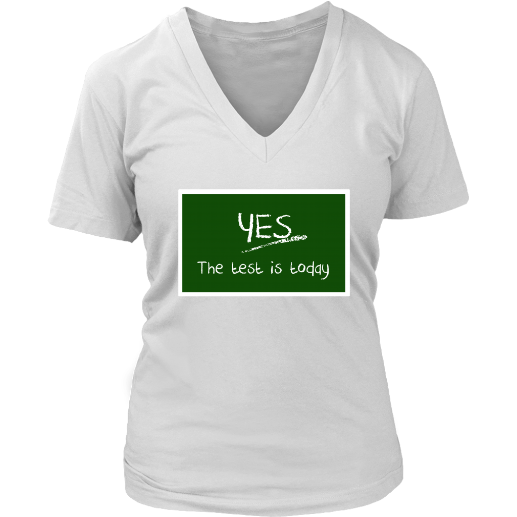 Yes The Test Is Today