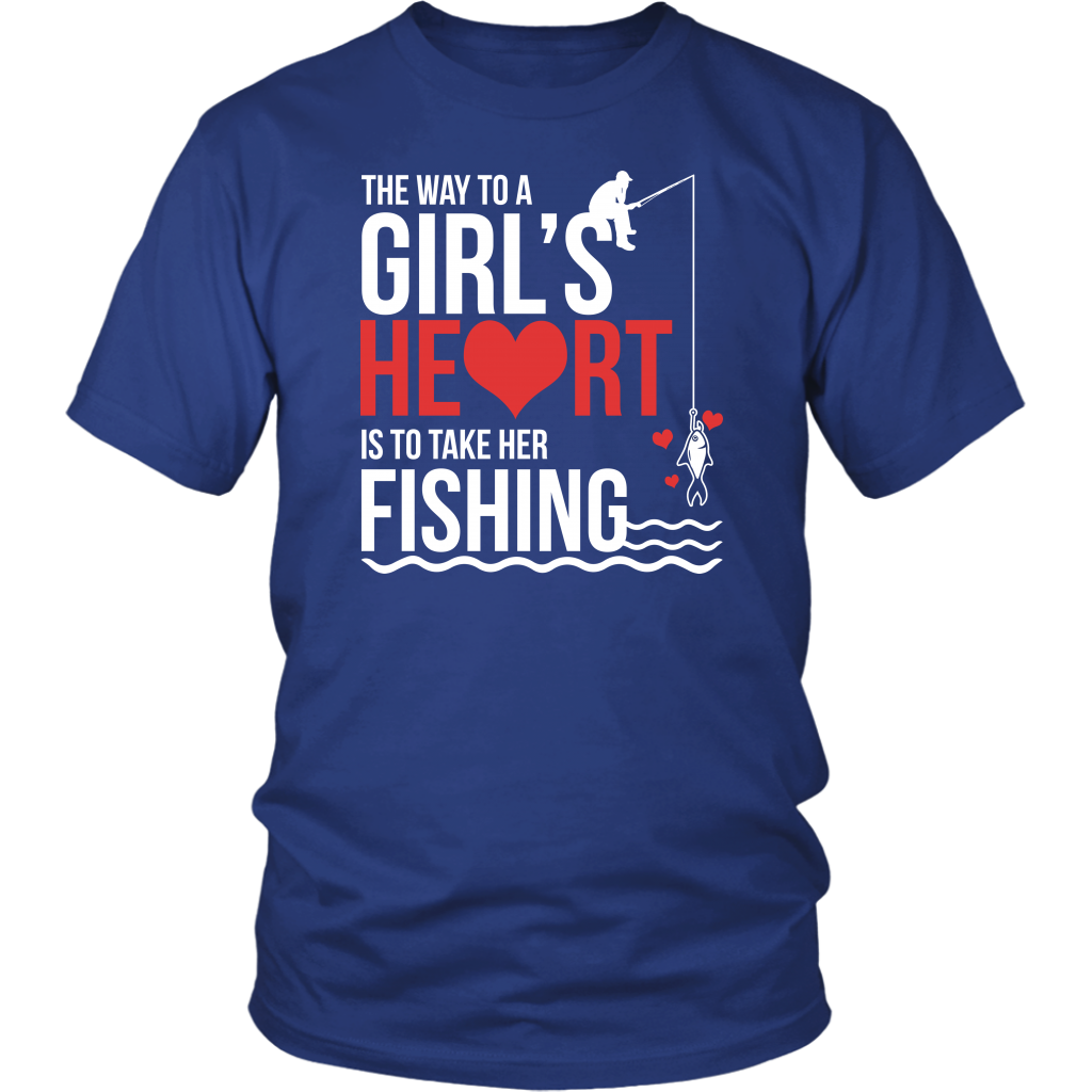 The Way To A Girl's Heart Is To Take Her To Fishing