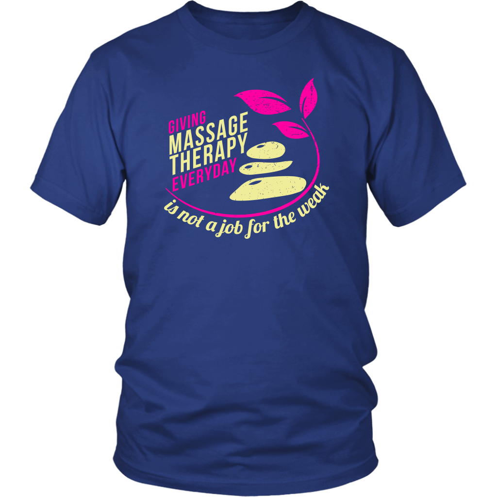 Giving Massage Therapy Everyday Is Not A Job For The Weak