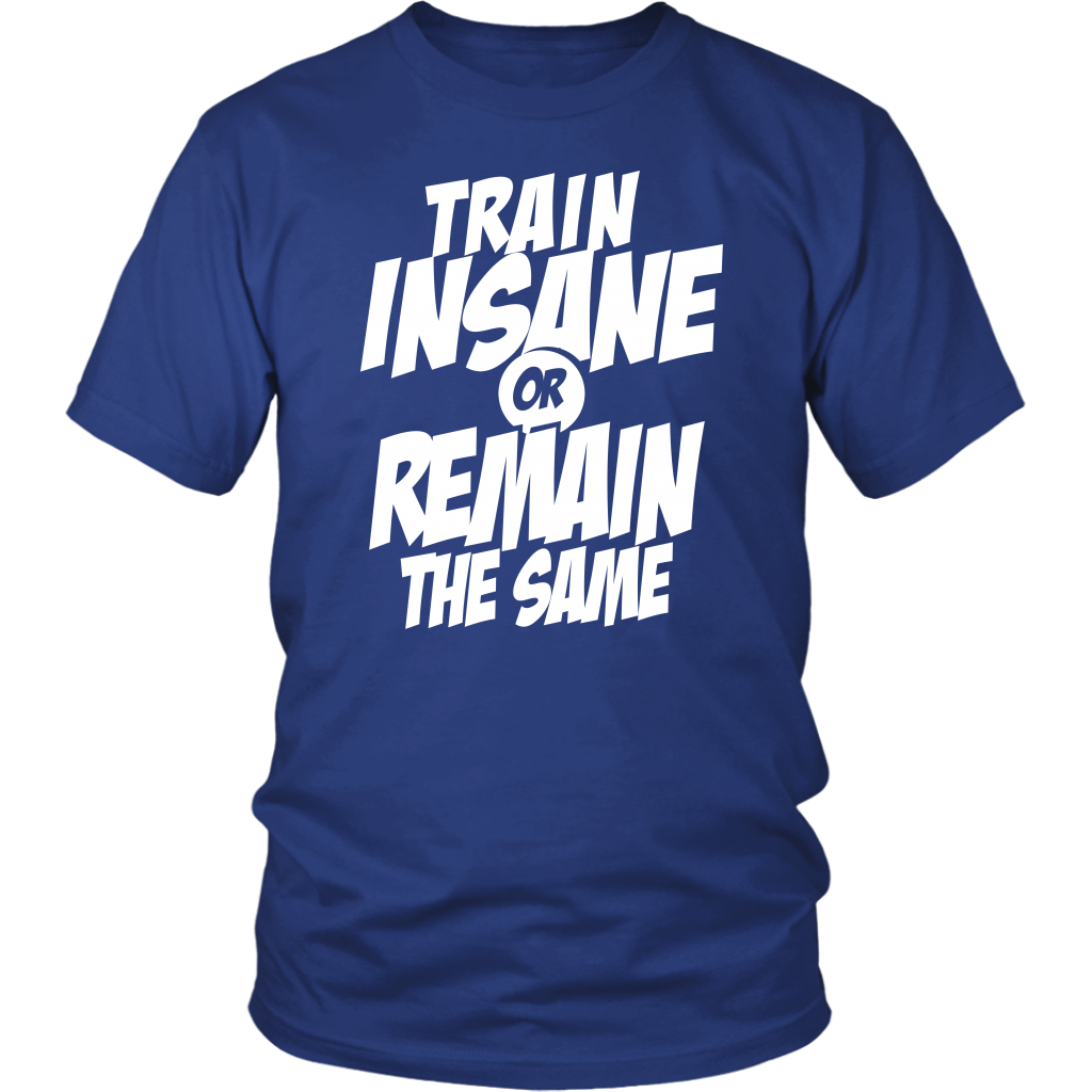 Train Insane Or Remain The Same