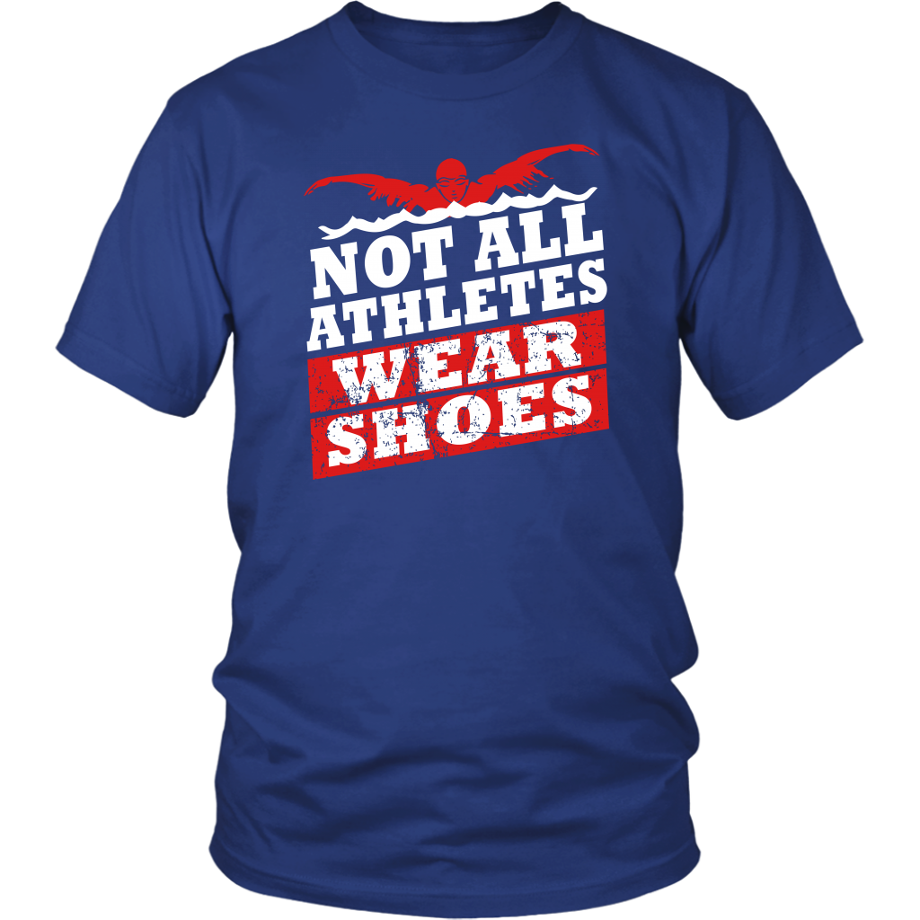 Not All Athletes Wear Shoes