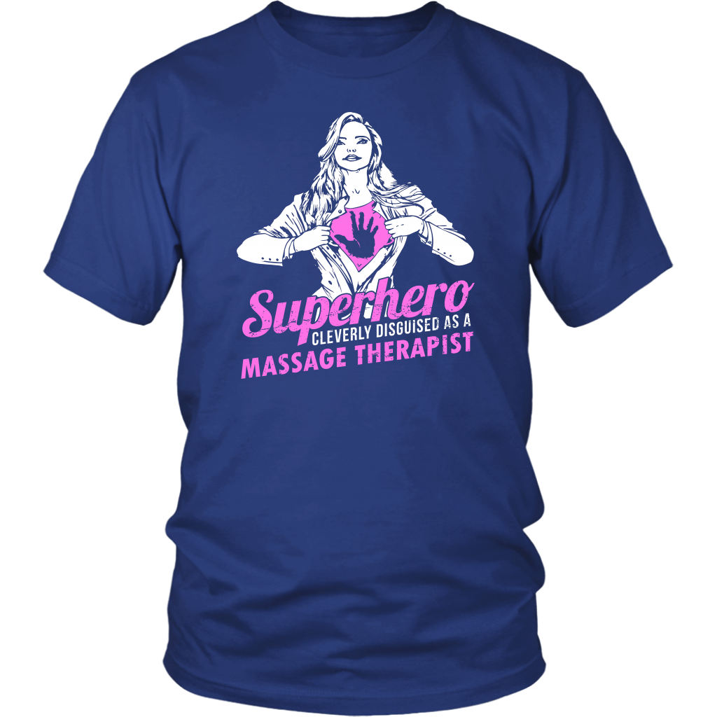 Superhero Cleverly Disguised As A Massage Therapist