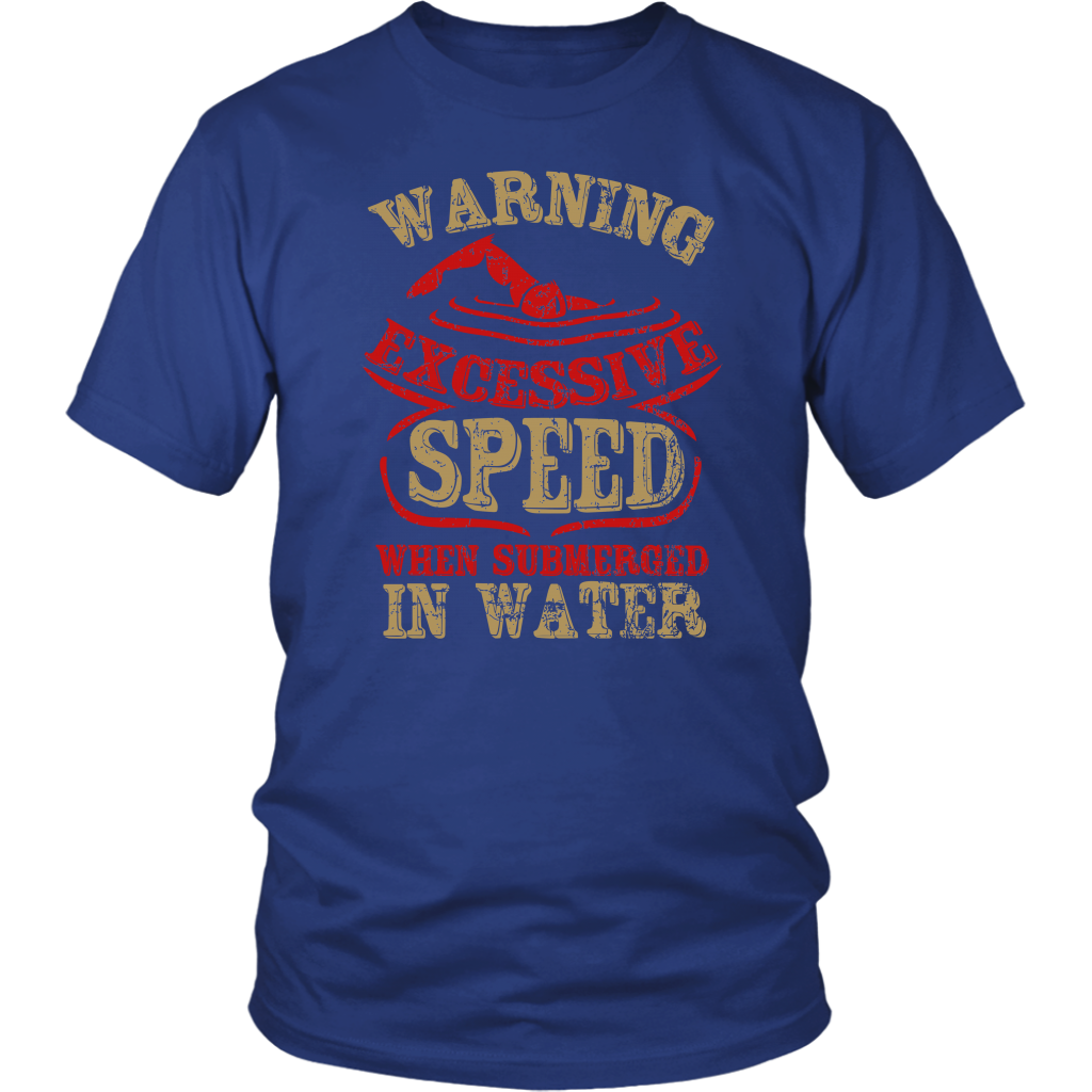 Warning Excessive Speed When Submerged In Water