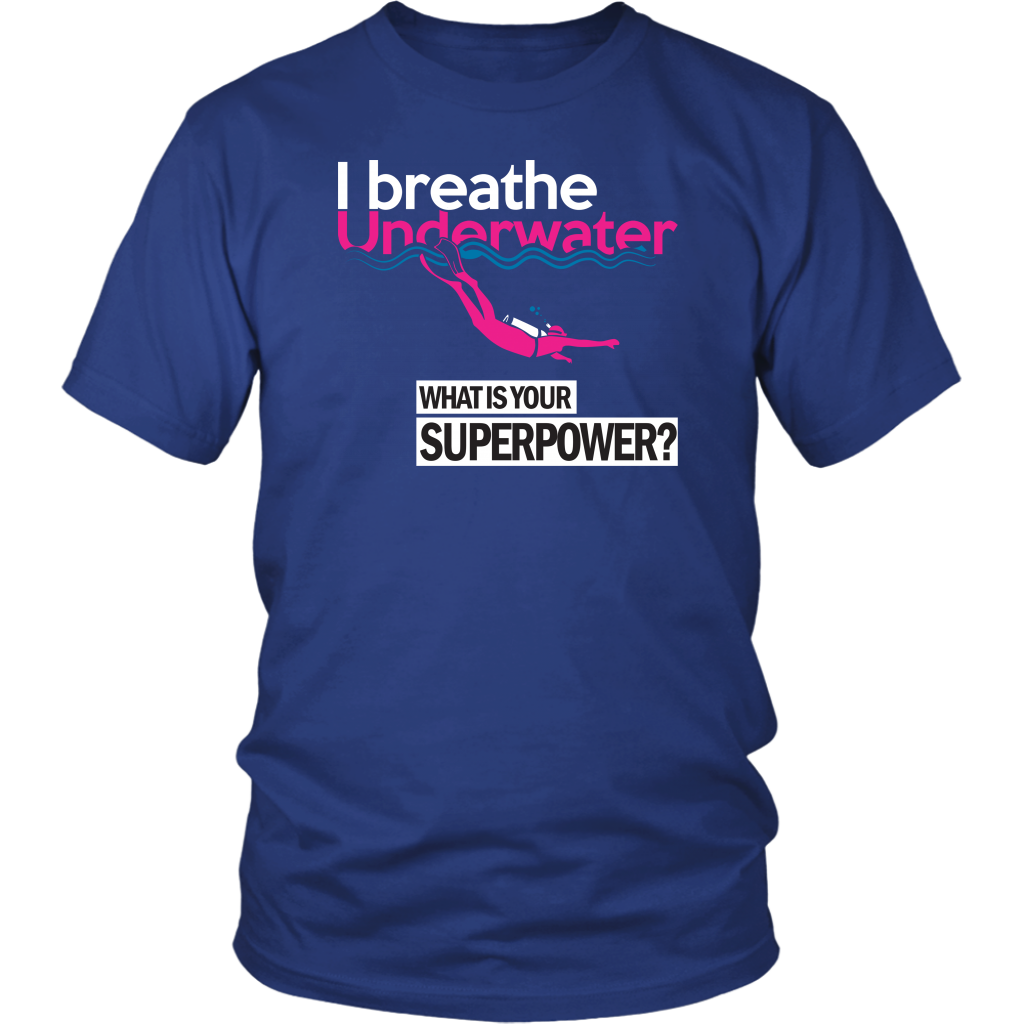 I Breathe Underwater What's Your Superpower