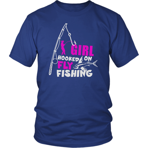 Image of Girl Hooked On Fly Fishing