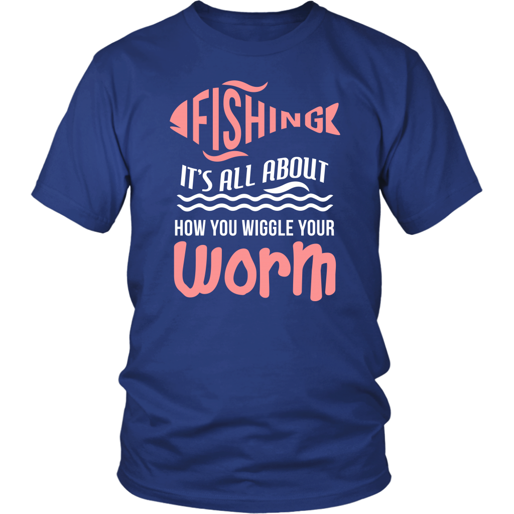 Fishing It's All About How You Wiggle Your Worm