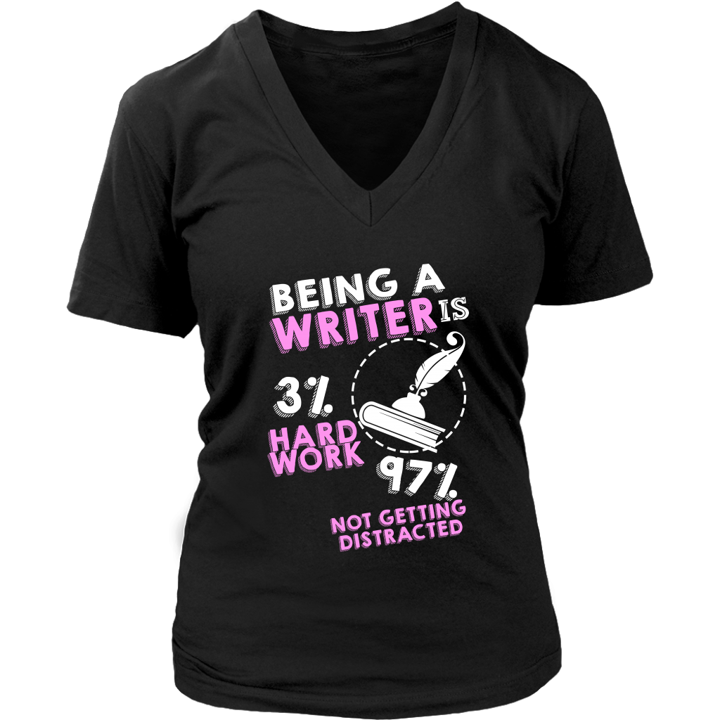 Being A Writer Is 3% Hard Work And 97% Not Getting Distracted