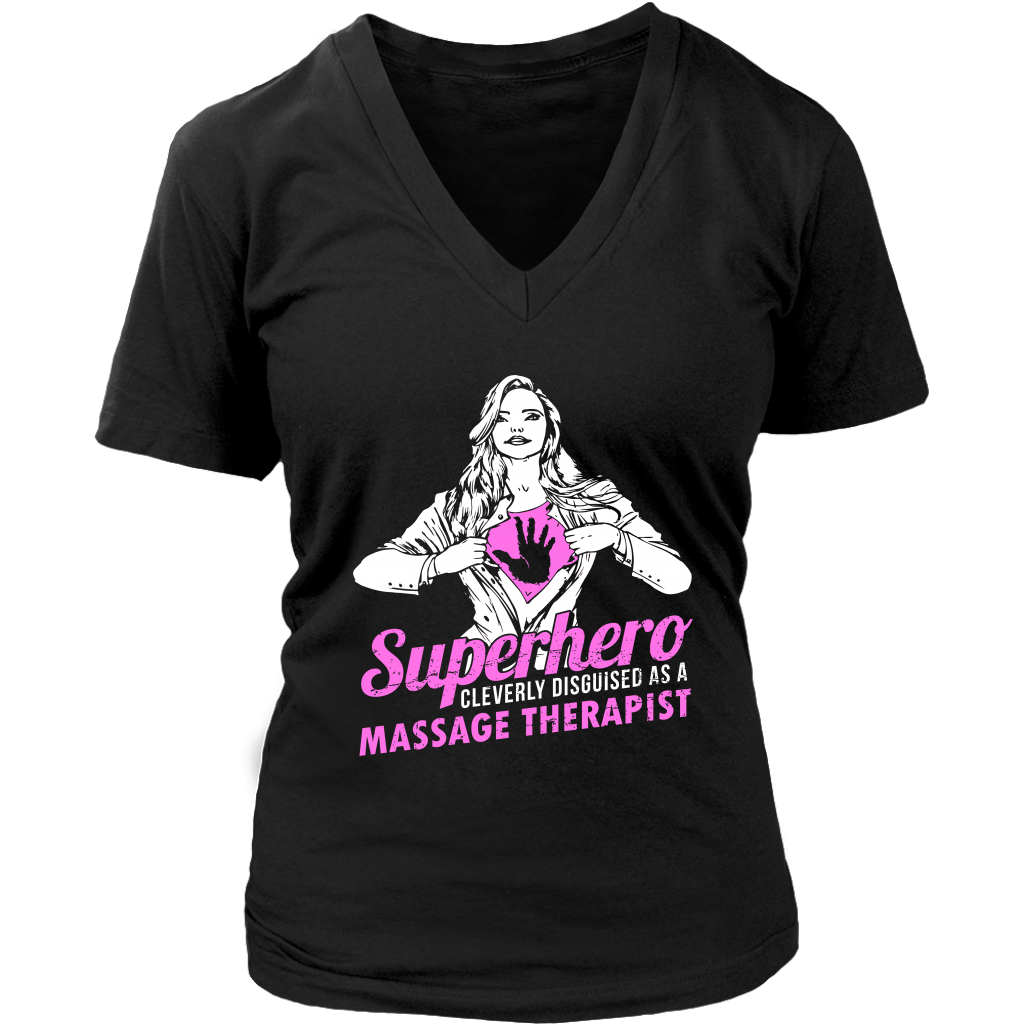 Superhero Cleverly Disguised As A Massage Therapist
