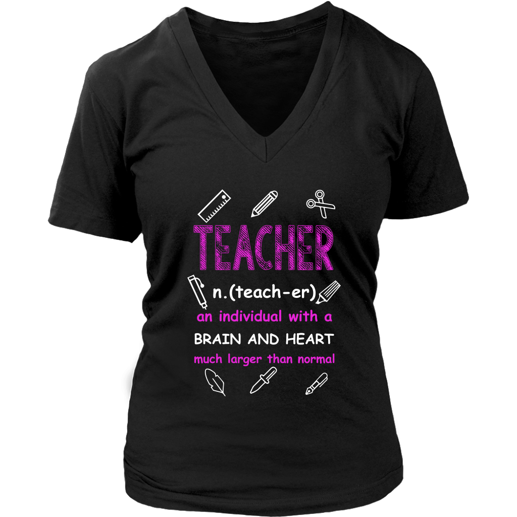 Teacher An Individual With A Brain And Heart Much Larger Than Normal