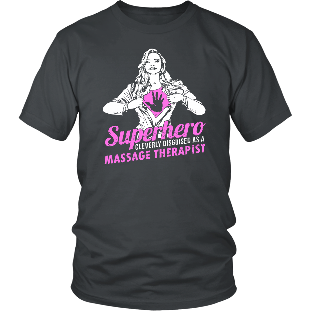 Superhero Cleverly Disguised As A Massage Therapist