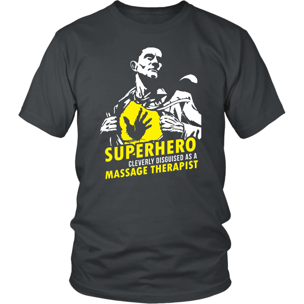 Superhero Cleverly Disguised As A Massage Therapist