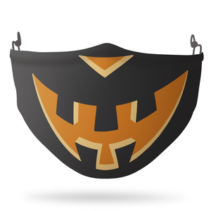 Jack-o'-lantern Creepy Smile Facemask - SKU: IPHFM13